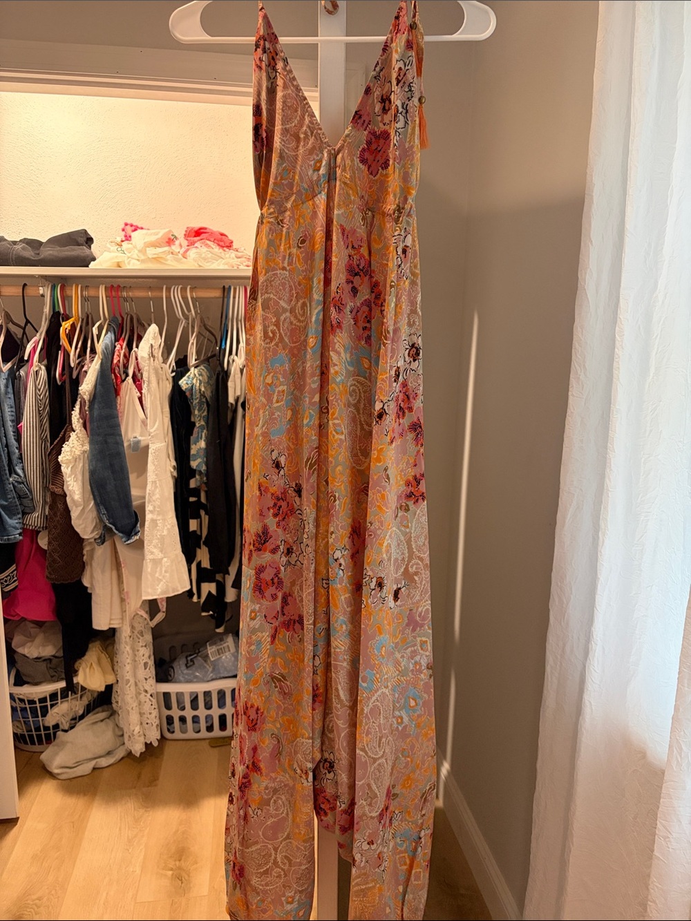 Rhea boho print jumpsuit